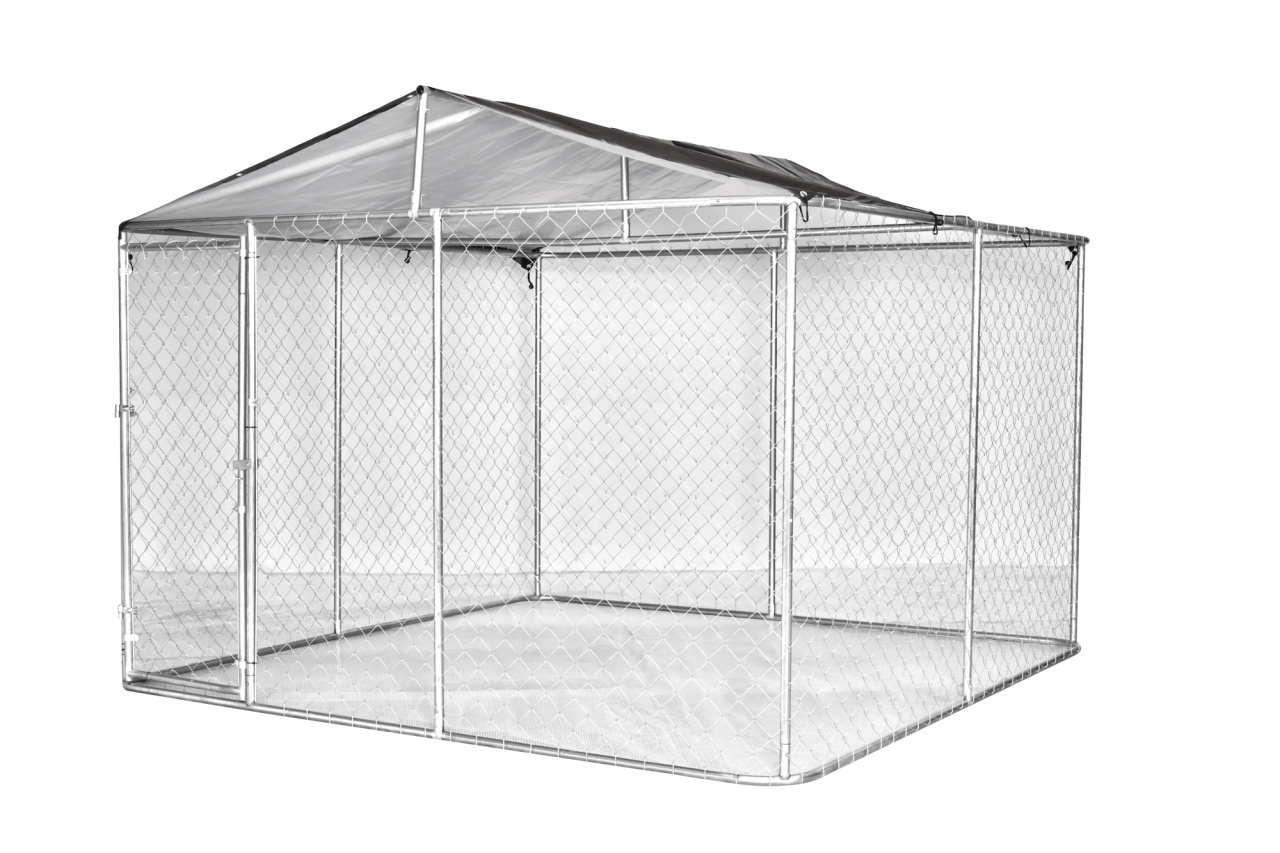 Cusca (padoc, tarc exterior) caini MF 3x3x2,2m CA G01 – In lucru Cusca (padoc, tarc exterior) caini MF 3x3x2,2m CA G01 - In lucru