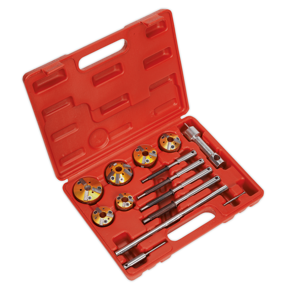 Cutit pentru scaunele supapelor, 14 piese, Sealey – Motor Cutit pentru scaunele supapelor, 14 piese, Sealey - Motor