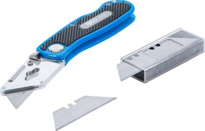 Cutter pliabil cu lame trapezoidale, 145 mm, BGS 50605
