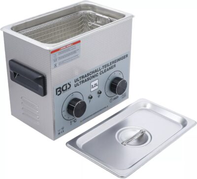 Cuva pentru spalare piese cu ultrasunete, capacitate 3, 2 litri, BGS 6879