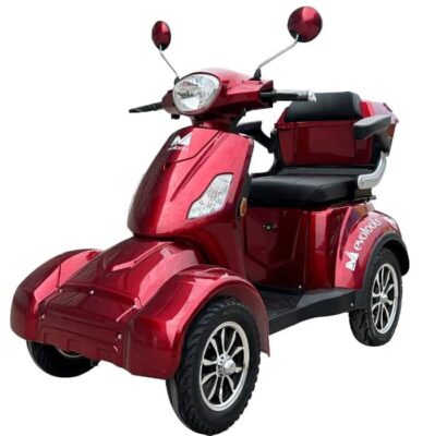 Cvadriciclu Electric Persoane Azima CVP1000 Rosu/Negru