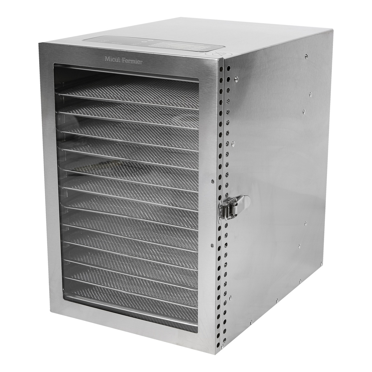 Deshidrator universal 12 tavi 800W INOX – In lucru Deshidrator universal 12 tavi 800W INOX - In lucru