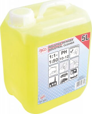 Detergent Industrial Cleaner, dilutie 1:50, cantitate 5 litri, BGS 9381