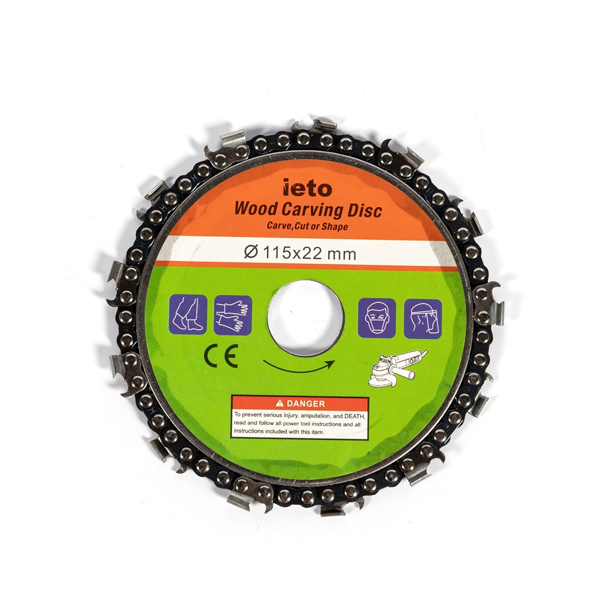 Disc cu lant 110mm pentru polizor unghiular 5buc/set – In lucru Disc cu lant 110mm pentru polizor unghiular 5buc/set - In lucru