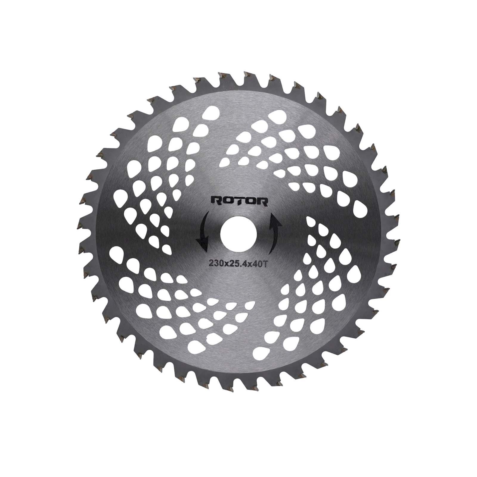 Disc motocoasă 40T cu Vidia 230×25,4×1,3 mm ROTOR – In lucru Disc motocoasă 40T cu Vidia 230x25,4x1,3 mm ROTOR - In lucru
