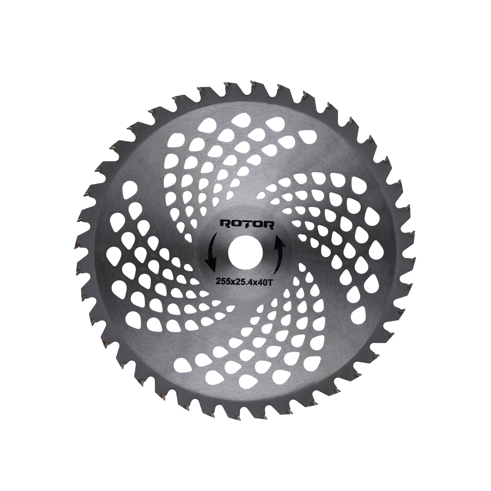 Disc motocoasă 40T ondulat cu Vidia 255×25,4×1,3 mm ROTOR – In lucru Disc motocoasă 40T ondulat cu Vidia 255x25,4x1,3 mm ROTOR - In lucru