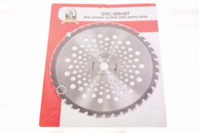 Disc motocoasa Micul Fermier, 40T Vidia Ø300mm