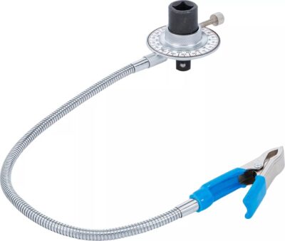 Dispozitiv pentru verificat unghi de strangere, brat cu cleste de fixare, antrenare 1/2", BGS 3169