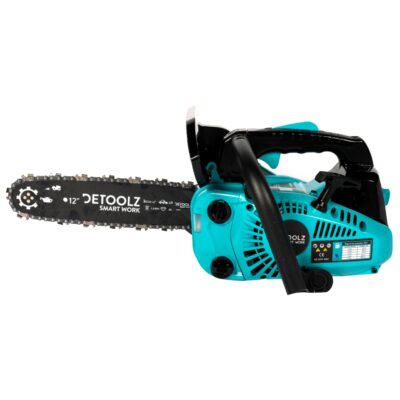 Drujba Detoolz 2500, capacitate cilindrica 25CC 1.2CP, cu lama 12'' si lant, pornire rapida - Unelte de gradina