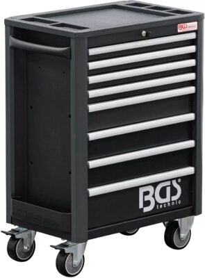 Dulap de scule Workshop Troley PRO cu 8 sertare fara echipare, dimensiuni 103x73x48cm, BGS 4111