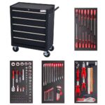 Dulap echipat cu scule, 107 piese, MARCO TOOLS - SimpleTools