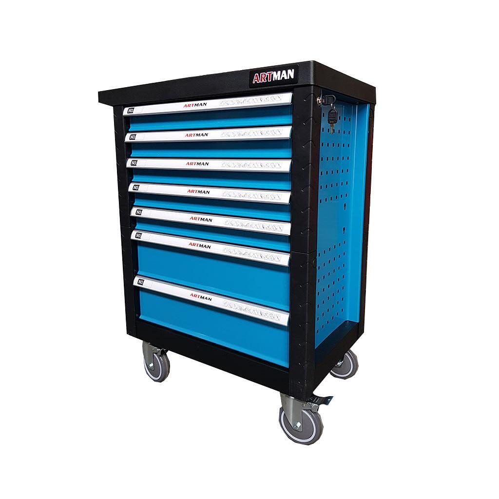 Dulap mobil pentru scule prevazut cu 7 sertare culisante Artman – Mobilier atelier Dulap mobil pentru scule prevazut cu 7 sertare culisante Artman - Mobilier atelier