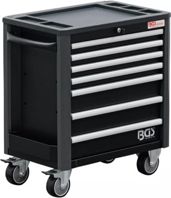 Dulap pentru scule cu 7 sertare Workshop Trolley PRO neechipat, BGS 4102