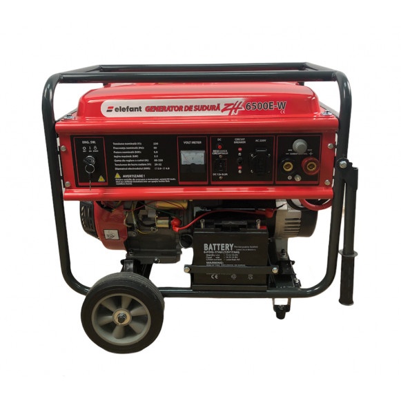 ELEFANT ZH6500E-W, generator de sudura pe benzina – In lucru ELEFANT ZH6500E-W, generator de sudura pe benzina - In lucru