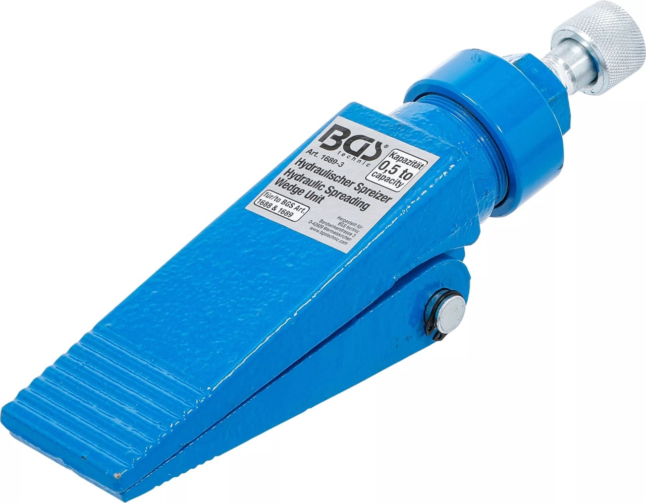 Expandor pentru trusa de tinichigerie hidraulica BGS 1688, 1689, sarcina max. 0.5 tone, BGS 1689-3 – Tinichigerie / Vopsitorie Expandor pentru trusa de tinichigerie hidraulica BGS 1688, 1689, sarcina max. 0.5 tone, BGS 1689-3 - Tinichigerie / Vopsitorie