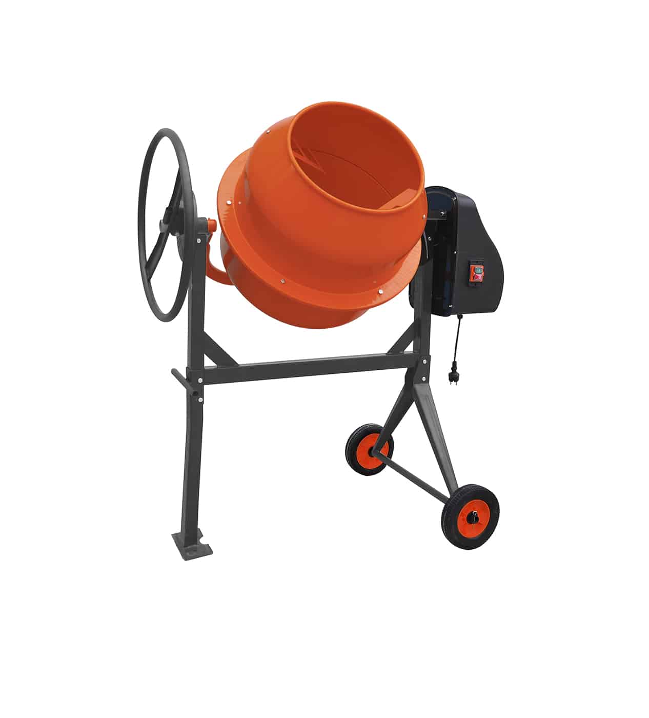 Betoniera TechnoWorker 140 L (Motor cupru) – Betoniere Betoniera TechnoWorker 140 L (Motor cupru) - Betoniere