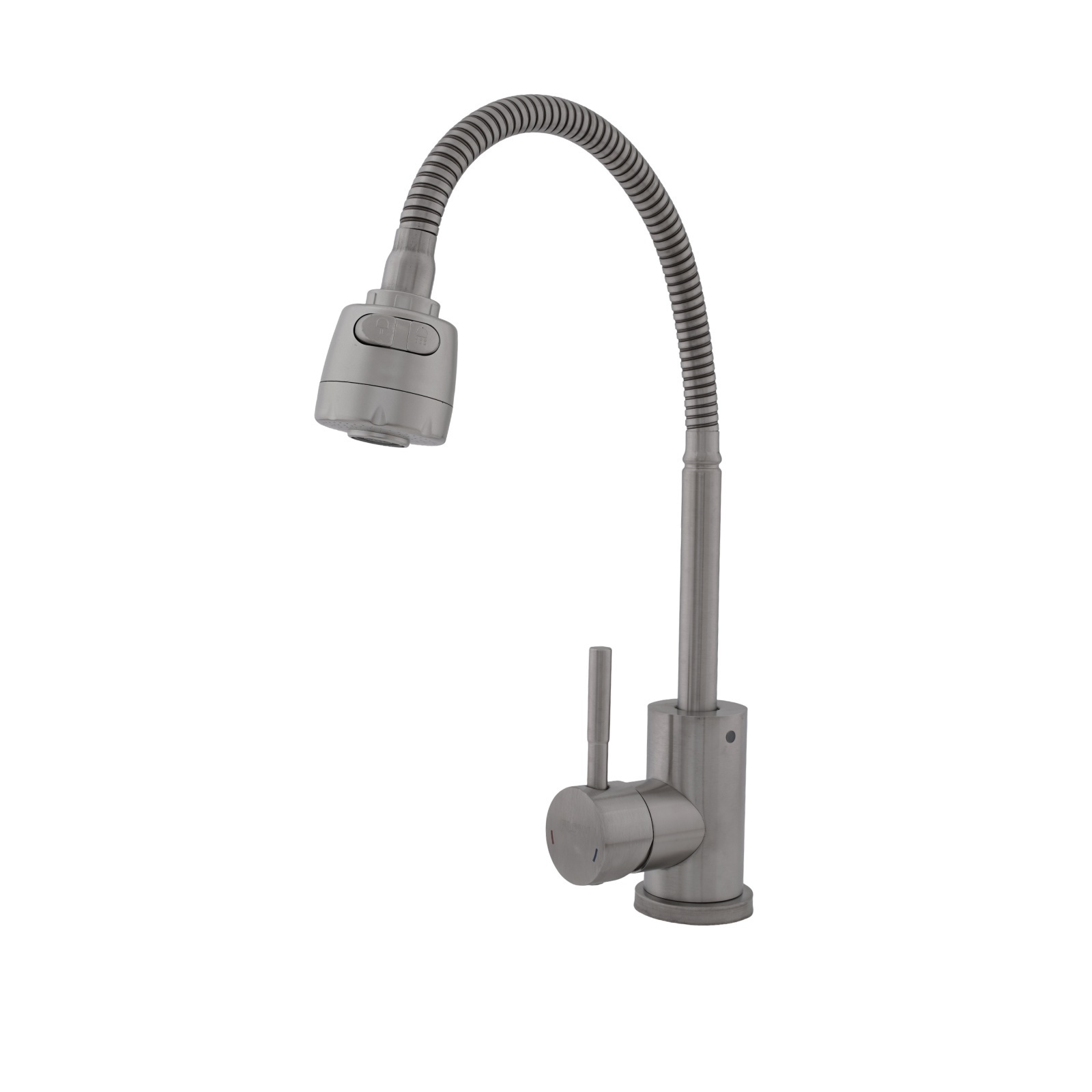 FB-011 Ref Baterie bucatarie SUS 304 pipa flexibila 2 functii crom mat VITAL FLOW – In lucru FB-011 Ref Baterie bucatarie SUS 304 pipa flexibila 2 functii crom mat VITAL FLOW - In lucru
