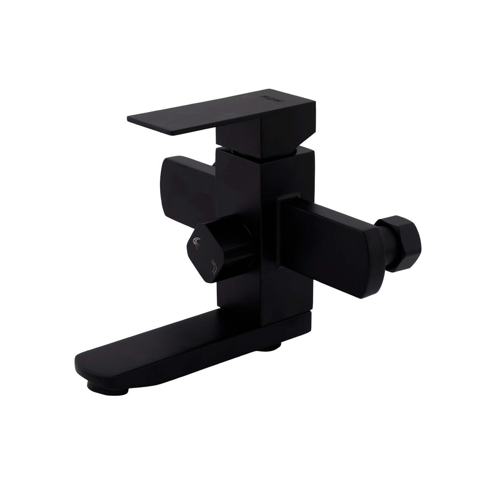 FB-09 Kub Black Baterie cada SUS 304 cu para de dus negru URBAN FLOW – In lucru FB-09 Kub Black Baterie cada SUS 304 cu para de dus negru URBAN FLOW - In lucru