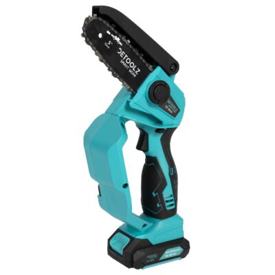 Fierastrau 110mm cu lant si acumulator 18V 2Ah - In lucru