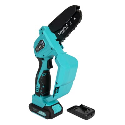 Fierastrau 110mm cu lant si acumulator 18V 2Ah - In lucru