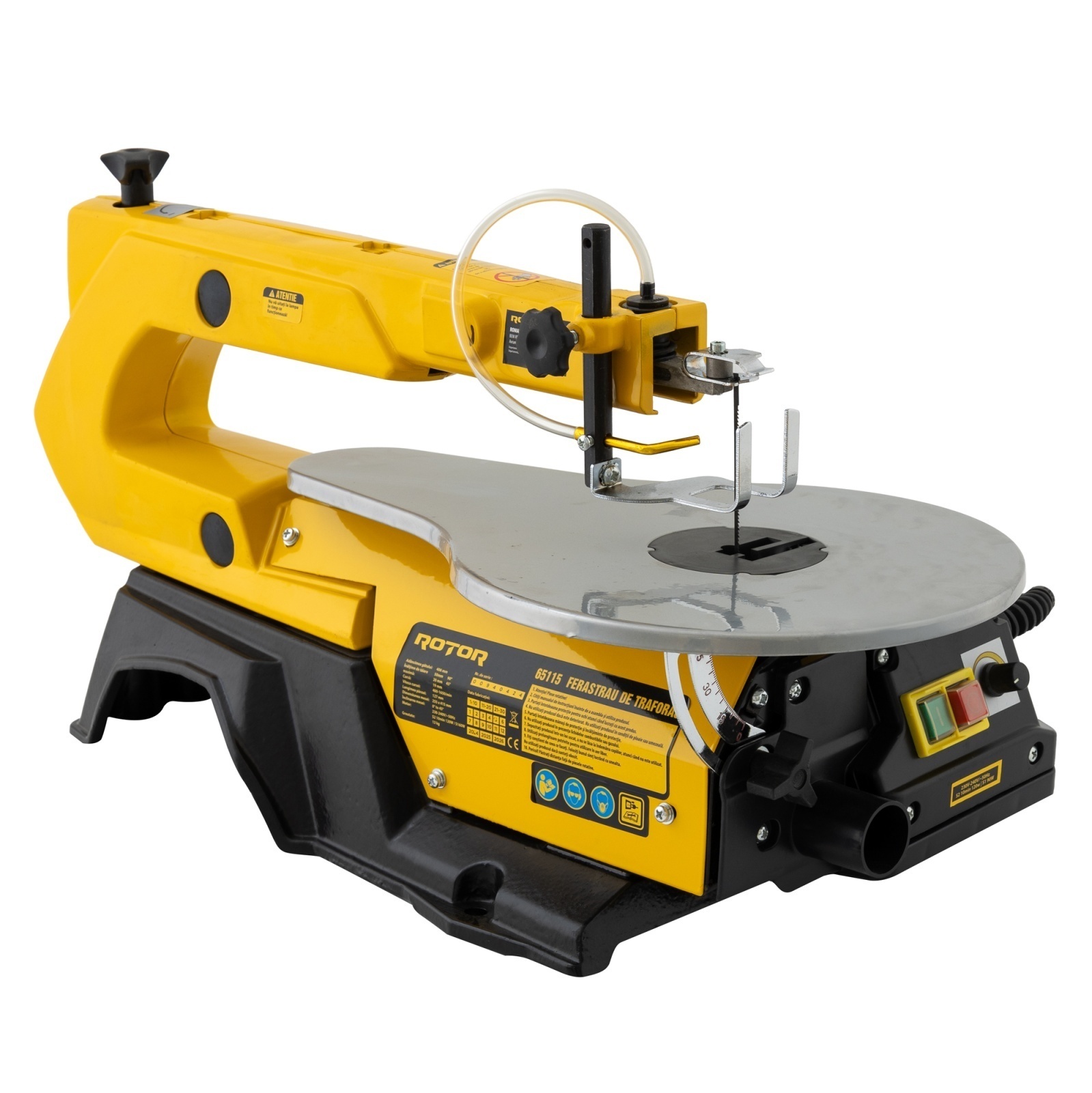 Fierastrau de traforaj, S2 120W /S1 60W, 400-1650 rpm ROTOR 65115 – In lucru Fierastrau de traforaj, S2 120W /S1 60W, 400-1650 rpm ROTOR 65115 - In lucru