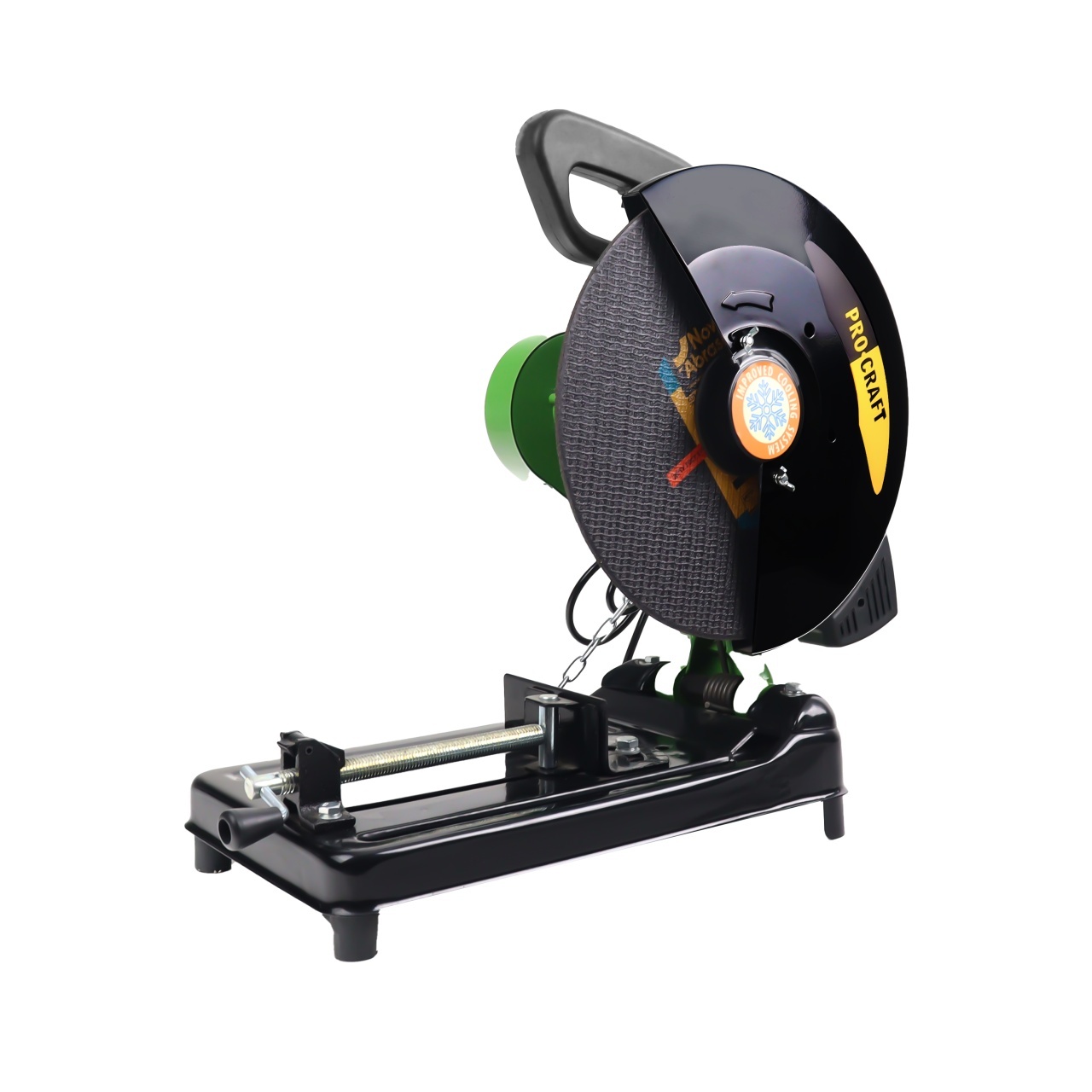 Fierastrau debitat metal Procraft AM3500, 3.5kW, 3800rpm, panza 355 mm transmisie curea – In lucru Fierastrau debitat metal Procraft AM3500, 3.5kW, 3800rpm, panza 355 mm transmisie curea - In lucru