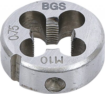 Filiera M10 x 0, 75 x 25 mm, BGS 1900-M10X0.75-S