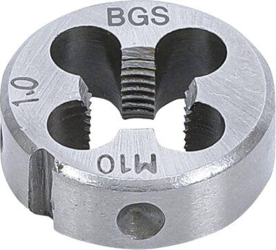 Filiera M10 x 1, 0 x 25 mm, BGS 1900-M10X1.0-S