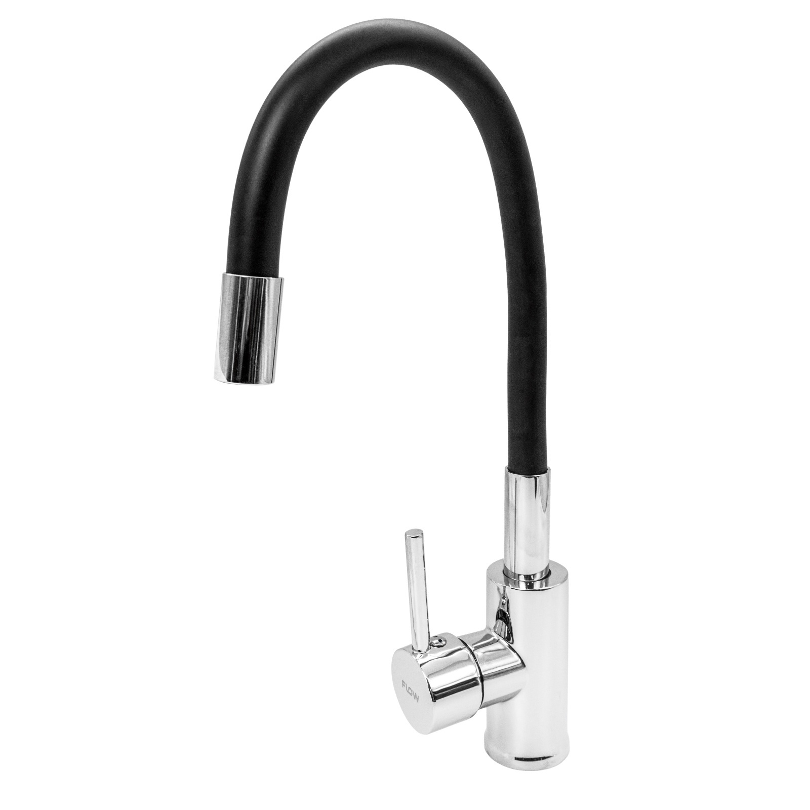 FL XI-CD451ZB, Baterie bucatarie cu pipa flexibila, zinc, negru, FLOW – In lucru FL XI-CD451ZB, Baterie bucatarie cu pipa flexibila, zinc, negru, FLOW - In lucru