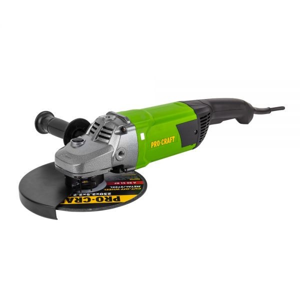 Flex Polizor Unghiular Procraft PW 2650, 2.65 kW, 6500 rpm, Panza 230 mm, Putere 2600W, pornire Soft Start – Polizoare unghiulare si de banc Flex Polizor Unghiular Procraft PW 2650, 2.65 kW, 6500 rpm, Panza 230 mm, Putere 2600W, pornire Soft Start - Polizoare unghiulare si de banc