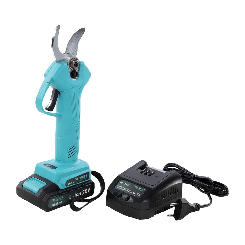 Foarfeca de gradina cu acumulator 20V 2Ah - Foarfeci electrice gradina