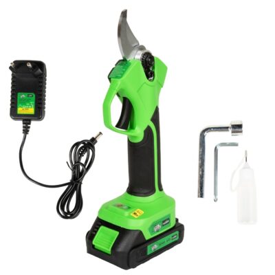 Foarfeca electrica Micul Fermier 20V, 2 Ah, capacitate maxima de taiere 30mm, Brushless