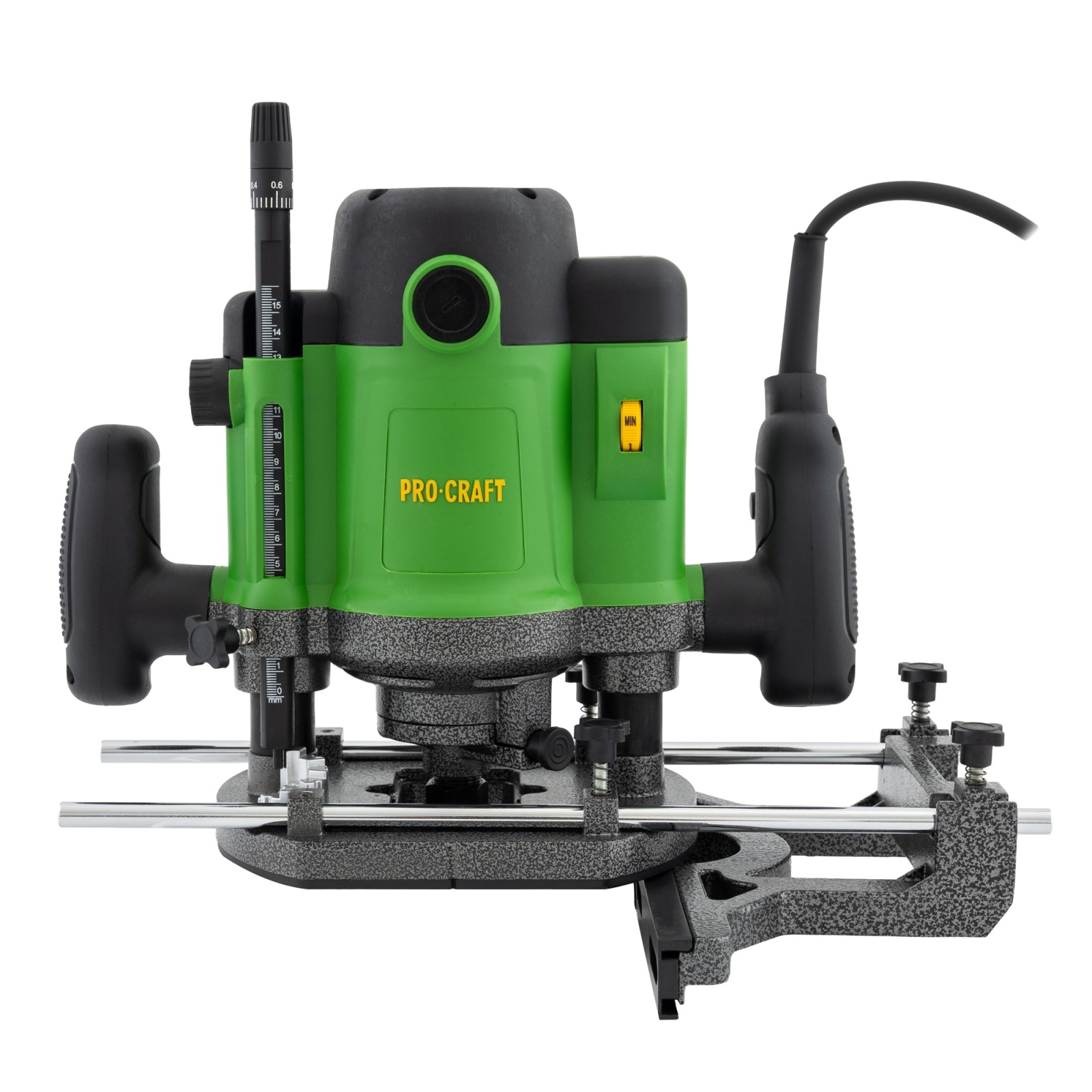 Freza PROCRAFT POB-2400 , 2000W, 23000 RPM, Set 12 freze pentru lemn – In lucru Freza PROCRAFT POB-2400 , 2000W, 23000 RPM, Set 12 freze pentru lemn - In lucru