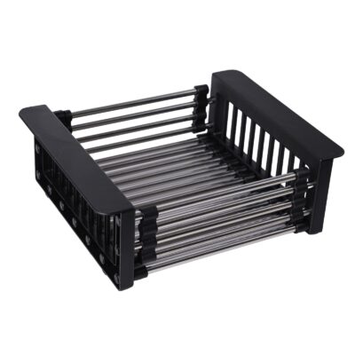 FSE-26B Scurgător extensibil negru 26–41.5 x 21.5 x 9 cm, FLOW