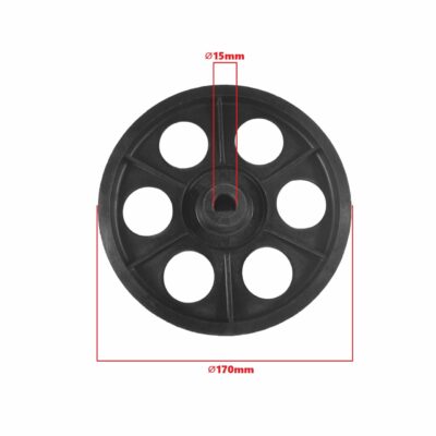 Fulie betoniera HCM650, 195L, Elefant