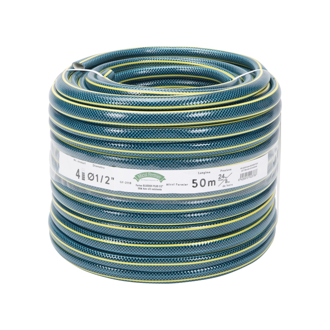 Furtun Bluebos Plus 1/2″ 50m 4 straturi clasa 3 rezistenta – Unelte de irigat Furtun Bluebos Plus 1/2" 50m 4 straturi clasa 3 rezistenta - Unelte de irigat