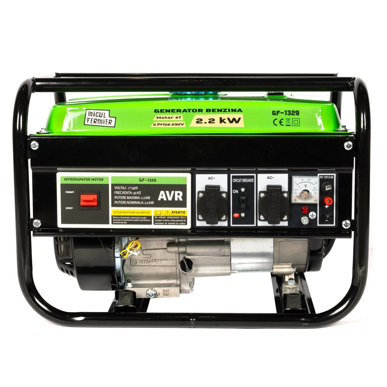 Generator benzina 2200W Micul Fermier MF-2500 – Generatoare Electrice Generator benzina 2200W Micul Fermier MF-2500 - Generatoare Electrice