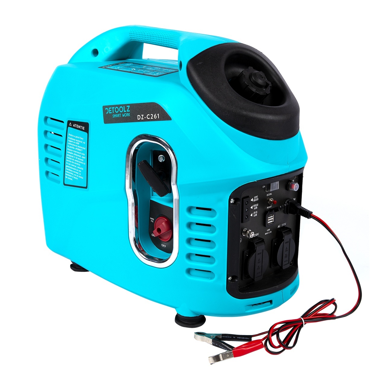 Generator invertor 79.5CC benzina 2100W – In lucru Generator invertor 79.5CC benzina 2100W - In lucru