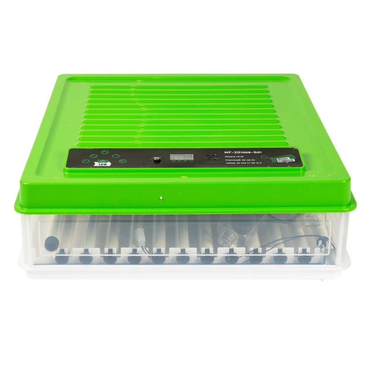 Incubator electric Micul Fermier, capacitate 128 oua, tensiune functionare 230V/12V – In lucru Incubator electric Micul Fermier, capacitate 128 oua, tensiune functionare 230V/12V - In lucru