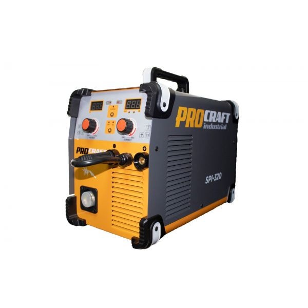 Invertor MMA MIG Procraft SPI 320 Cabluri si Pistol, Industrial, Electrozi si Gaz , 320 Amperi, – In lucru Invertor MMA MIG Procraft SPI 320 Cabluri si Pistol, Industrial, Electrozi si Gaz , 320 Amperi, - In lucru