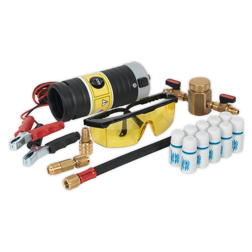 Kit detector scurgeri sistem A/C – In lucru Kit detector scurgeri sistem A/C - In lucru