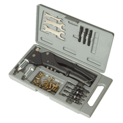Kit pistol pentru tras piulite