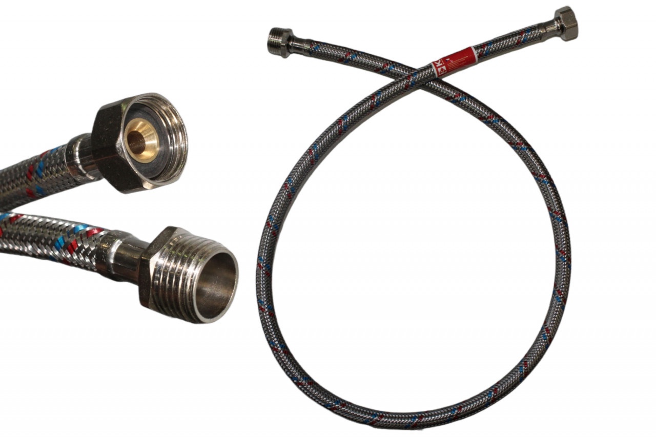 KOER Furtun flexibil F 1/2″- M1/2″ – 100cm – In lucru KOER Furtun flexibil F 1/2"- M1/2" - 100cm - In lucru