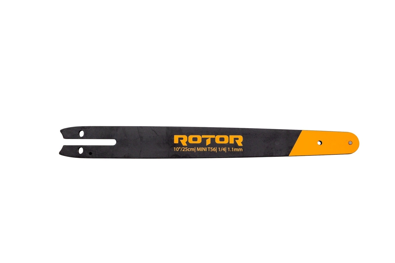 Lama drujba 25 cm / 10″, pas 1/4, canal 1,1 mm, 28 dinti, 56 pinteni, semi-chisel, Rotor – In lucru Lama drujba 25 cm / 10", pas 1/4, canal 1,1 mm, 28 dinti, 56 pinteni, semi-chisel, Rotor - In lucru