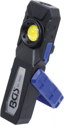 Lampa de atelier COB-LED cu magnet si cârlig, rabatabila, BGS 70051