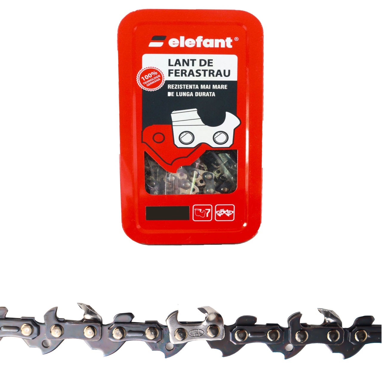 Lant drujba 3/8LP 1.3 59 dinti dubli ELEFANT – In lucru Lant drujba 3/8LP 1.3 59 dinti dubli ELEFANT - In lucru