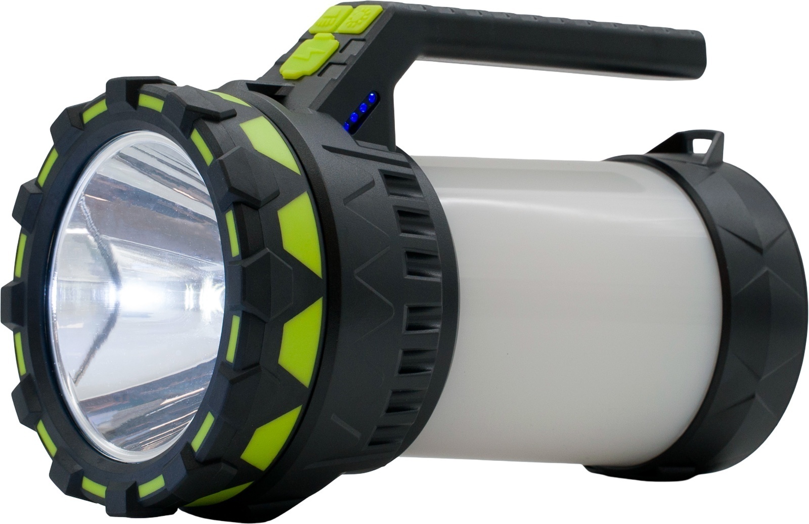 Lanternă camping multifuncțională 360° cu powerbank FLOW FB-3922 – In lucru Lanternă camping multifuncțională 360° cu powerbank FLOW FB-3922 - In lucru