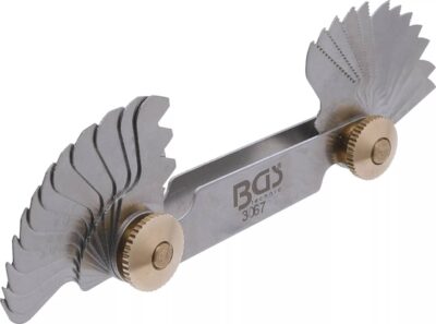 Lera pentru filete, 24 lame, 0.25-6.00 mm, BGS 3067