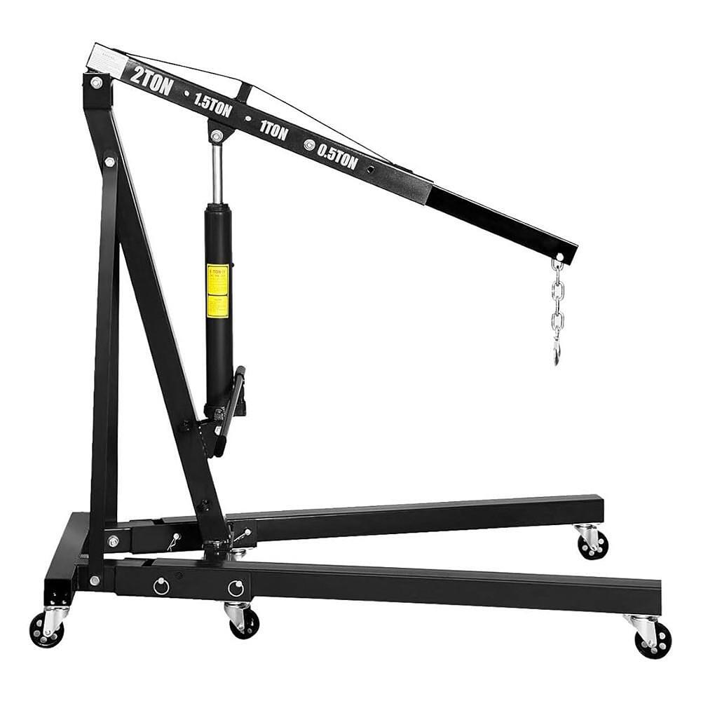 Macara mobila, capacitate 2 tone – In lucru Macara mobila, capacitate 2 tone - In lucru