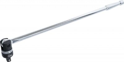 Mâner articulat cu clichet reversibil, antrenare 12,5 mm (1/2"), lungime 620 mm, BGS 228